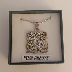 NWT Never worn from Ireland .925 pendant & chain